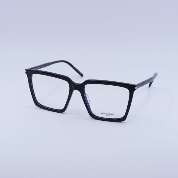 🕶️ New Saint Laurent SL474 OPT 001 Eyeglasses - Black Frame - Picture 1 of 12